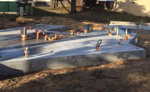 Dalle maison ossature bois